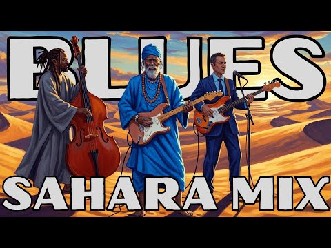 Sahara Blues Trance 🏜️🎸 Moroccan Desert Session Grooves 🐪✨
