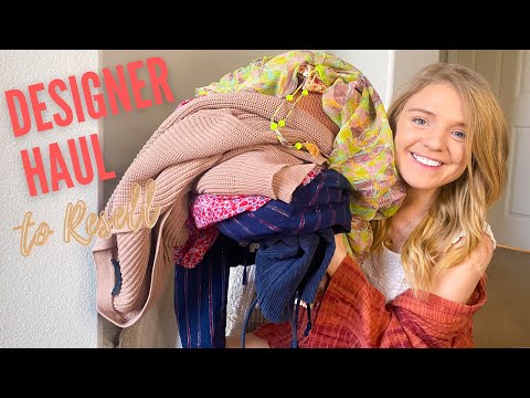 Brands That SELL! $700+ Online THRIFT Clothing Haul to RESELL on Poshmark, eBay, & Mercari