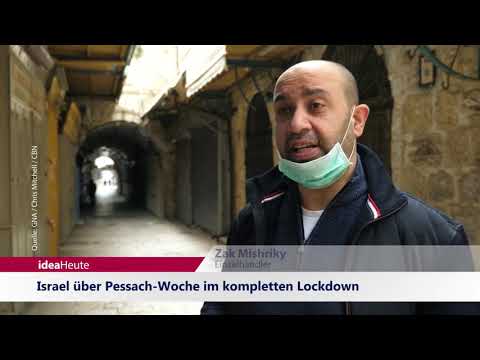 ideaHeute 16 04 2020 - Gottesdienstverbot - Ostern in Jerusalem