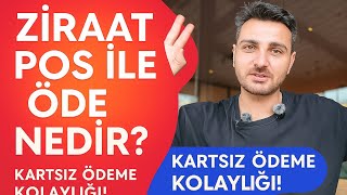 Ziraat bankası pos ile öde nasıl kullanılır?