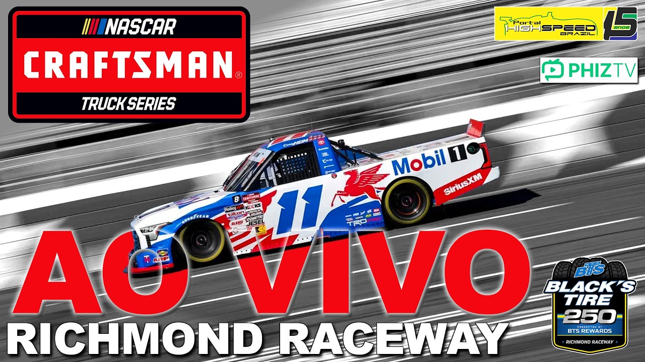 🔴 NASCAR CRAFTSMAN TRUCK SERIES | Black's Tire 250 | Richmond Raceway