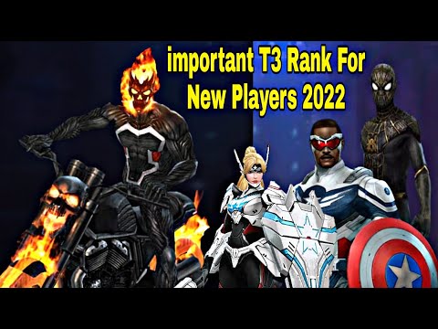 Important T3 Characters Rank For New Players 2022 And 800 CCF Top 15 T3 - Marvel Future Fight