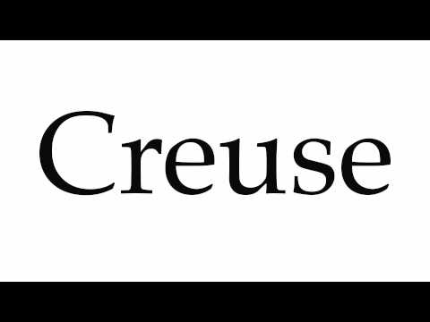 How to Pronounce Creuse