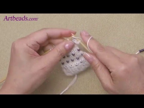 Artbeads Quick Tutorial - Knitting with Beads Technique