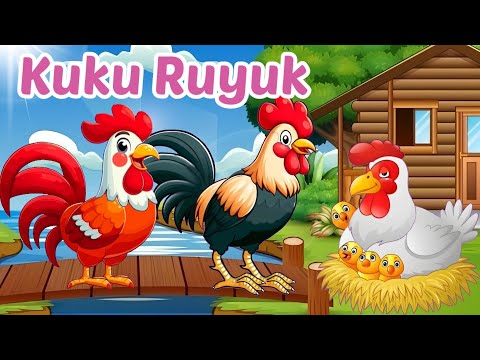 Kuku Ruyuk - Kuku Kukuruyuk - Ayam Berkokok - Lagu Anak Indonesia Populer