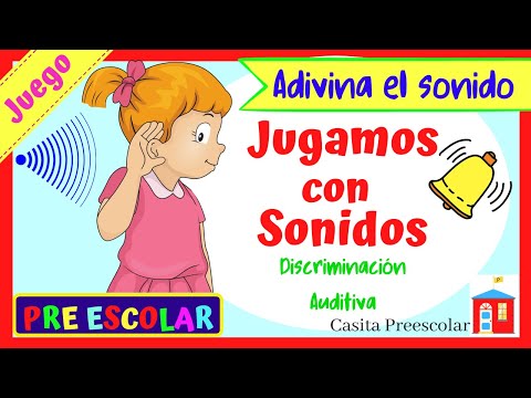JUGAMOS CON SONIDOS #Aprendeencasa #Preescolar