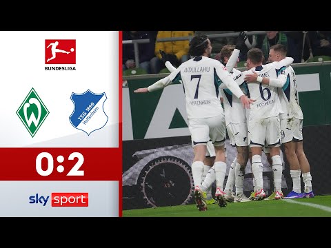 Traumtor & Sieg in Unterzahl! | SV Werder Bremen - TSG Hoffenheim | Bundesliga Highlights