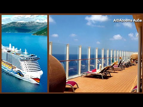 AIDAcosma Außen Deck Rundgang 17