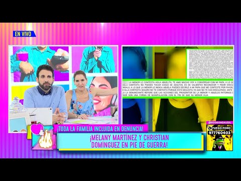 Amor y Fuego - NOV 07 - 2/4 - ¡MELANY MARTÍNEZ Y CHRISTIAN DOMÍNGUEZ EN PIE DE GUERRA! | Willax