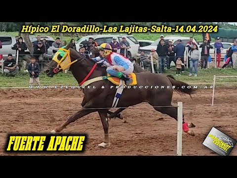 Club Hipico El Doradillo-Las Lajitas-Salta Domingo 14 de abril del 2024 FUERTE APACHE  vs  LA NICOL