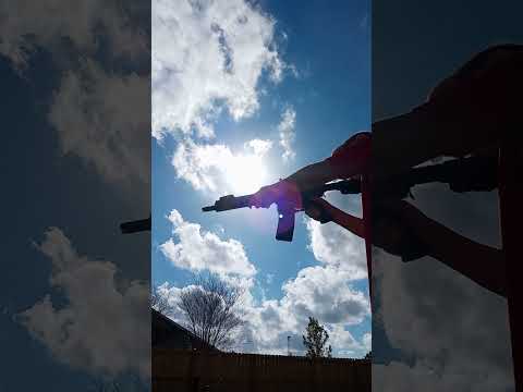 shooting the ARCTURUS airsoft rifle