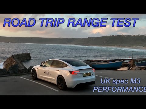 New Tesla M3P range and efficiency test for UK version - 79kWh Model 3 Performance