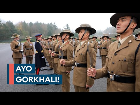 Gurkha describes passing out parade as proudest moment of his life