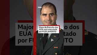 Militar dos EUA condenado à morte será levado a pelotão de fuzilamento