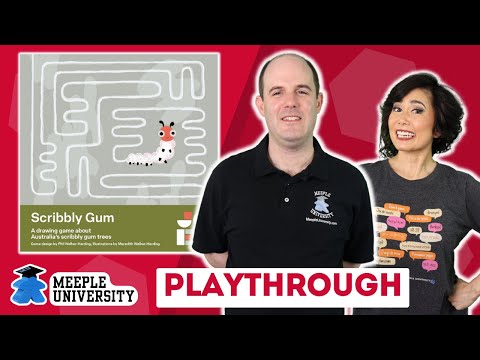Scribbly Gum? -  Playthrough Board Game