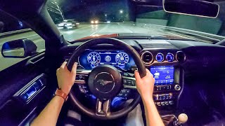 [WR Magazine] 2022 Ford Mustang Mach 1 (6MT) - POV Night Drive (Binaural Audio)