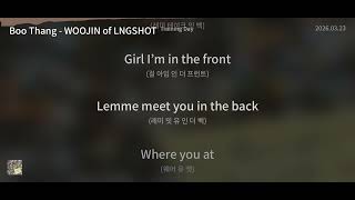 Download lagu Boo Thang - WOOJIN of LNGSHOT [Training Day] | Lyrics/가사 mp3