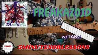 How to Play Silversun Pickups - Freakazoid | Guitar Lesson w/TABs