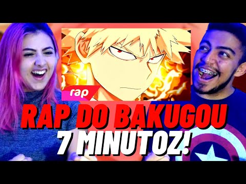 REACT - Rap do Bakugou (Boku no Hero Academia) - EU VOU SER O HERÓI NÚMERO 1 | NERD HITS - RAP NERD