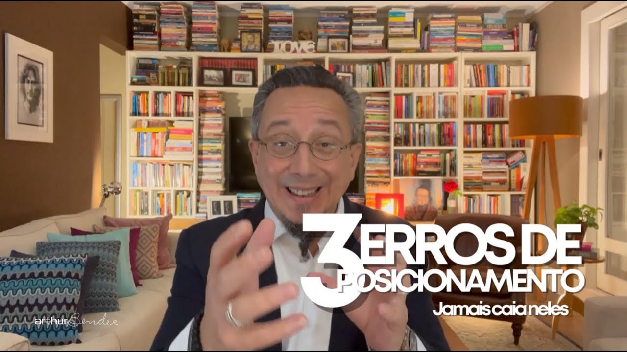 OS 3 ERROS DO POSICIONAMENTO | Arthur Bender | Personal Branding
