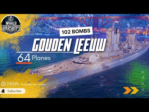 wows GOUDEN LEEUW / UNIQUE / World of Warships #wows #worldofwarships #gaming