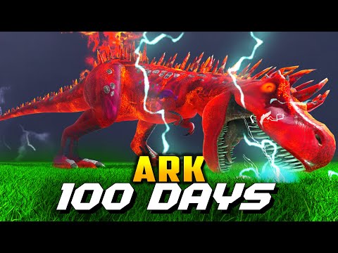 I have 100 Days to beat ARKs Most INTENSE Mod | Annunaki Genesis Reborn