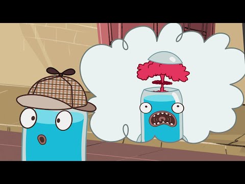 Silly Detective | HYDRO and FLUID | Funny Cartoons for Children