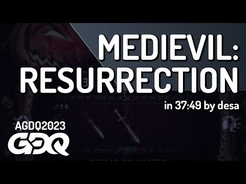 MediEvil: Resurrection by desa in 37:49 - Awesome Games Done Quick 2023