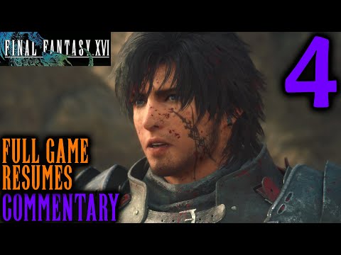 Full Game Begins! Final Fantasy XVI Walkthrough Part 4 - Clive Fights To Survive