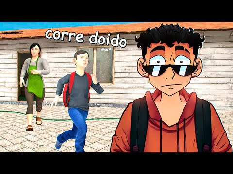 Nordestino Fugindo da casa da mãe 😡 - Schoolboy Runaway