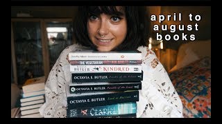 APRIL TO AUGUST BOOKS | sunbeamsjess