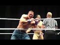 John Cena et Evan Bourne vs David Otunga et Wade Barrett 2 Raw Live St Etienne 2010