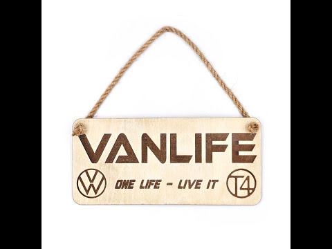 Vanlife Wall Plaque