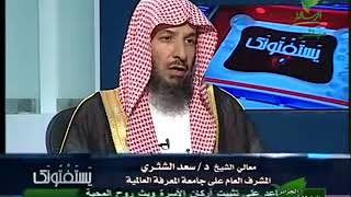 يستفتونك لمعالي الشيخ أ. د.  سعد بن ناصر الشثري-2 3 2013--20 4 1434 image