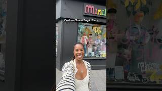 Making Custom a Chanel Bag in Paris🇫🇷 #chanel #chanelbag #parisshopping #luxuryshopping #paris