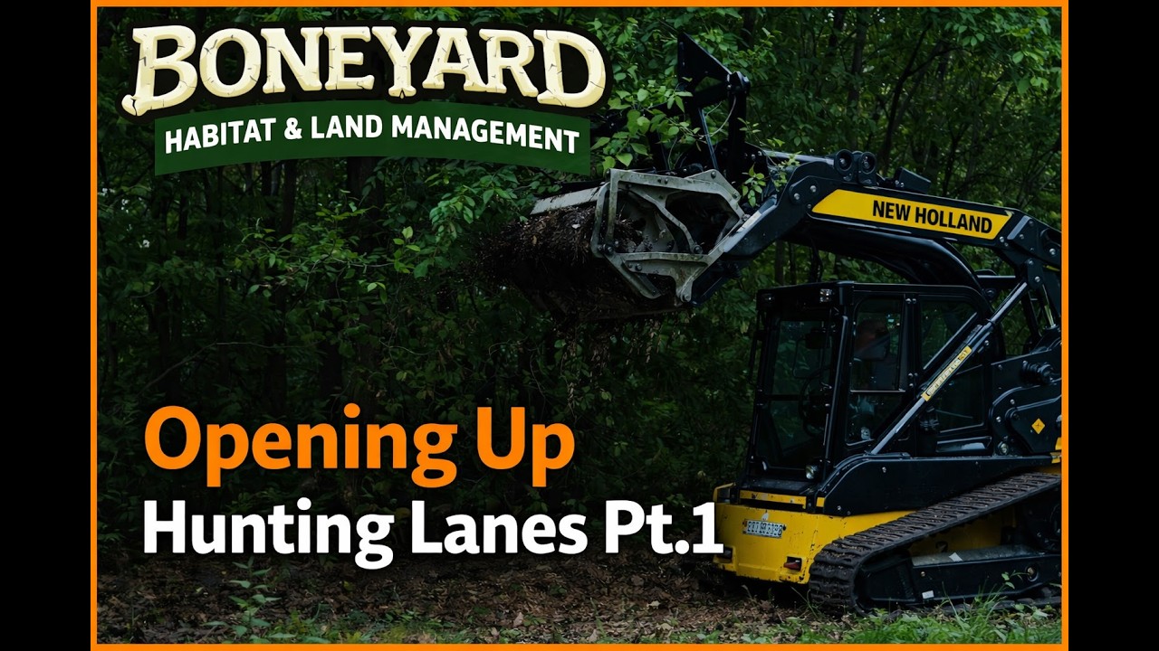 Opening Up a Hunting Lane Pt. 1 — Forestry Mulching