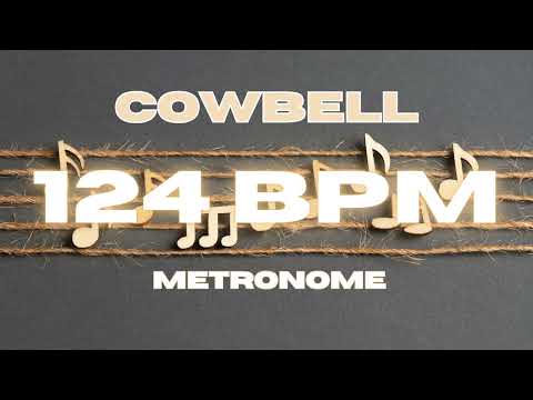 124 BPM - Cowbell Metronome