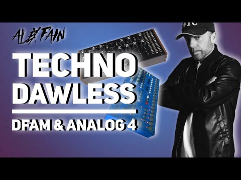 (Alex Fain) ANALOG FOUR & DFAM LIVE SET 74 MIN TECHNO DAWLESS