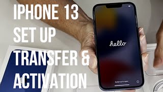iPhone 13 Set Up, Transfer of Apps & Data, SIM Card and Activation - Fast & easy way to get started