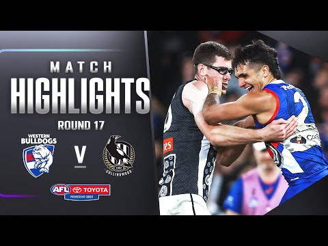 Western Bulldogs v Collingwood Highlights | Round 17, 2023 | AFL