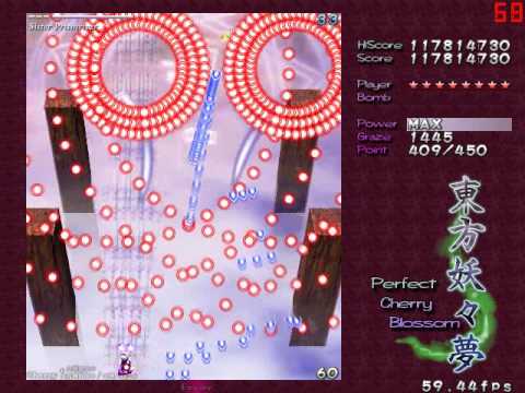 Touhou 7: Perfect Cherry Blossom - Stage 4 Hard