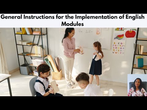 General Instructions for the Implementation of Modules of 2026 Grade 6 English New Curriculum