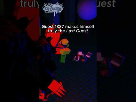 Guest 1337 makes himself the Last Guest #forsaken #roblox #moonanimator #animation #memes
