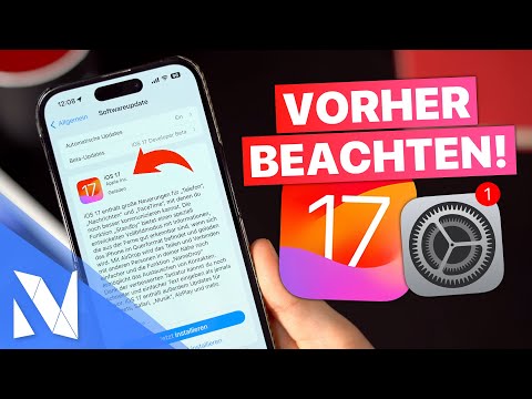 iOS 17 ist JETZT DA - Das müsst ihr VORHER beachten! | Nils-Hendrik Welk