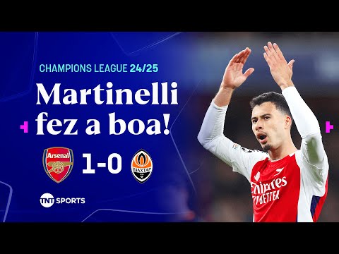 Gols e lances de Arsenal x Shakhtar Donetsk