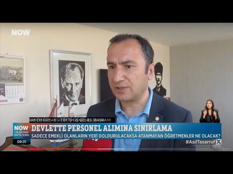 Genel Başkanımız Kadem Özbay`ın tasarruf tedbirleri ile ilgili açıklamaları Now Tv`de haberleştirildi;