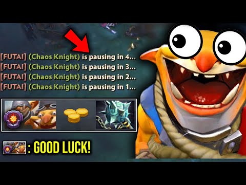 You pause game against top 1 techies? Good luck bro! New Meta winning item!