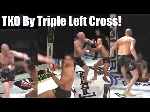TKO By a Triple Left Cross in Second Round | Smiling Assassin Strikes Again!