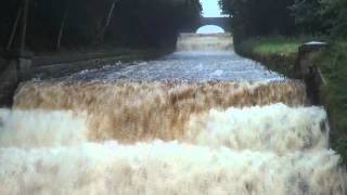 Rain, rain & more Rain around Chorley - Lancashire 25th September 2012