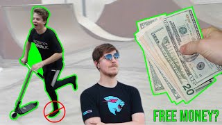 MR. BEAST CHALLENGE AT SKATEPARK | GnarTV